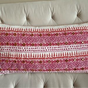 Anthropologie John Robshaw large lumbar pillow